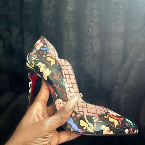 Christian Louboutin Printed Pumps